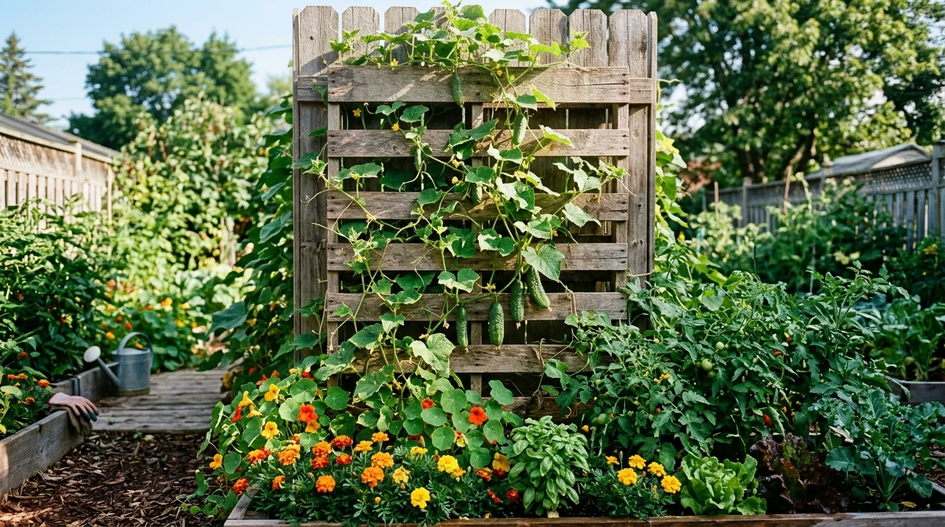 Slanted Support Trellis